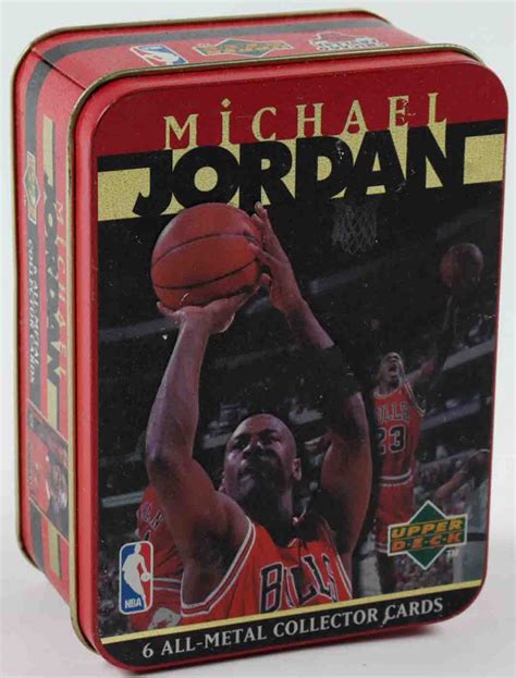 michael jordan metal collector cards